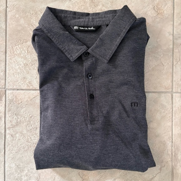 Travis Mathew Other - Travis Mathew Polo Sz XXL Charcoal Gray Decorated Harrah’s
